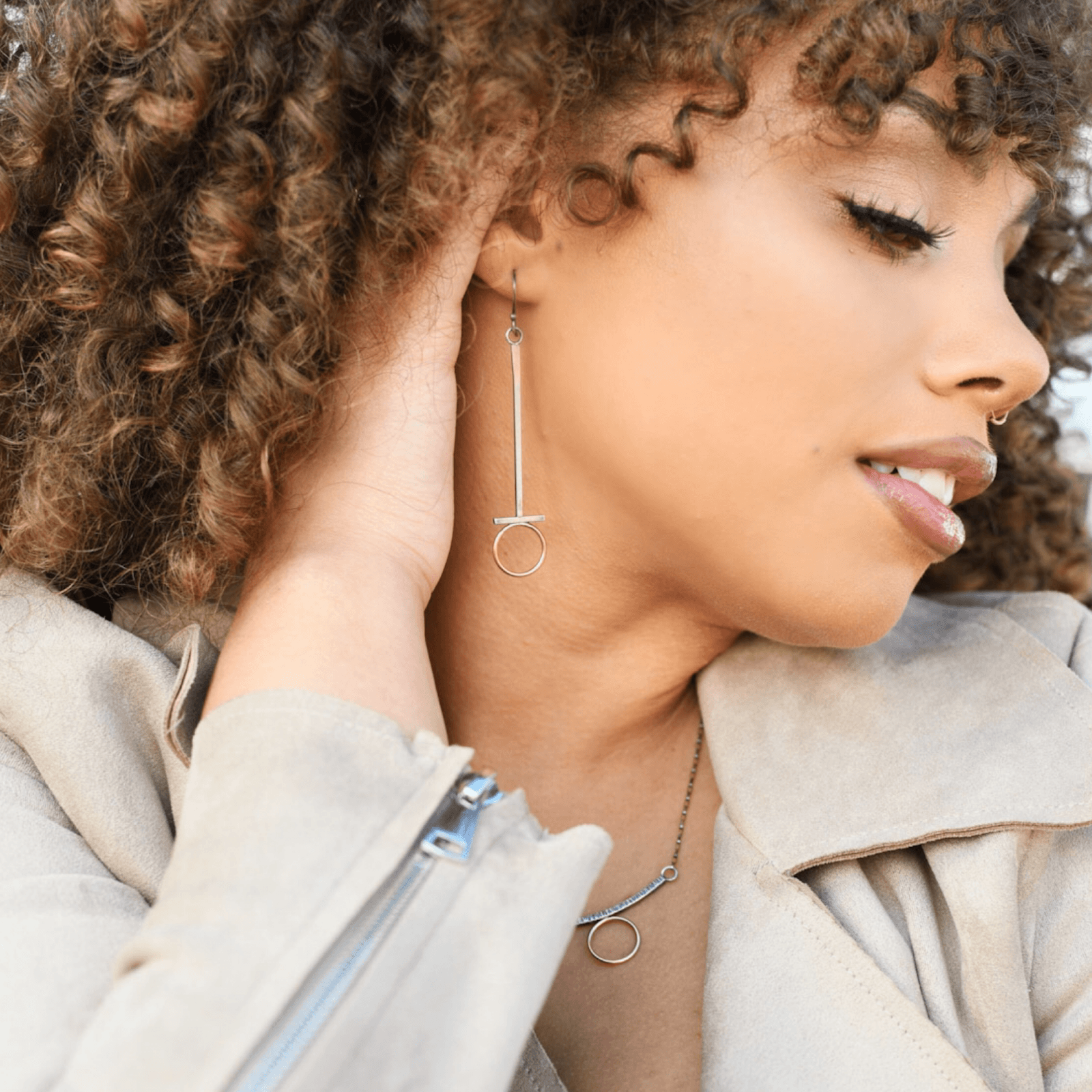 Line & Form Drop Earrings - Peterson MADE