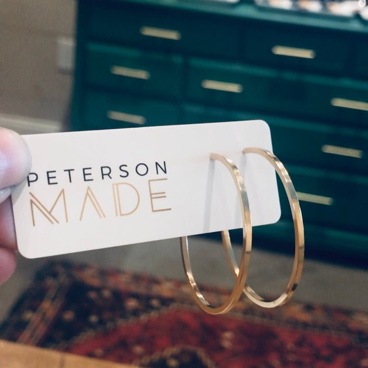 Modern Square Hoops - Peterson MADE