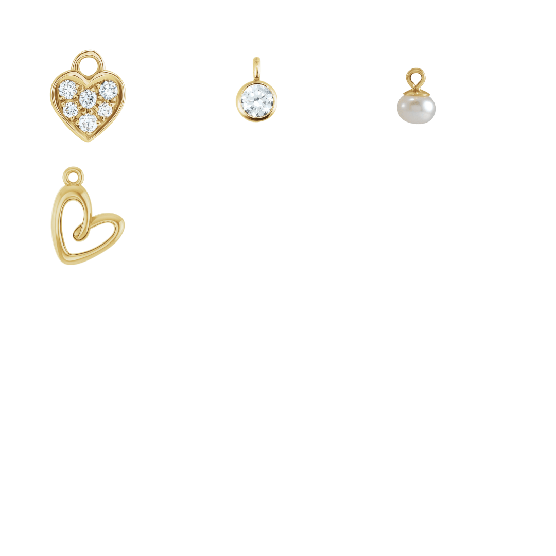 Forever Linked - Petite Dangles 14k Gold - Peterson MADE