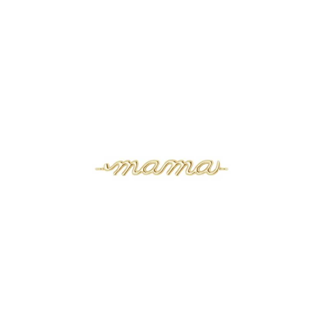 Script Mama Center Charm Link - Peterson MADE