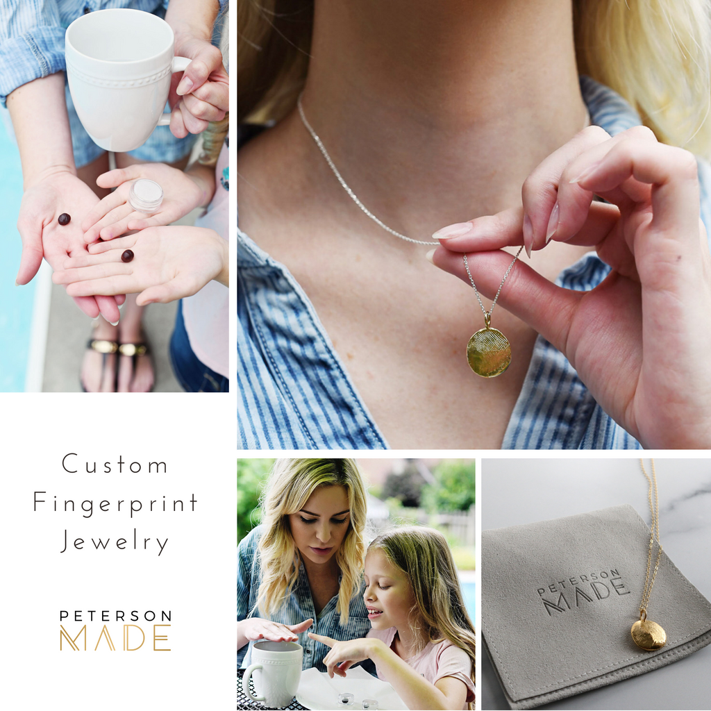Custom fingerprint jewelry deals
