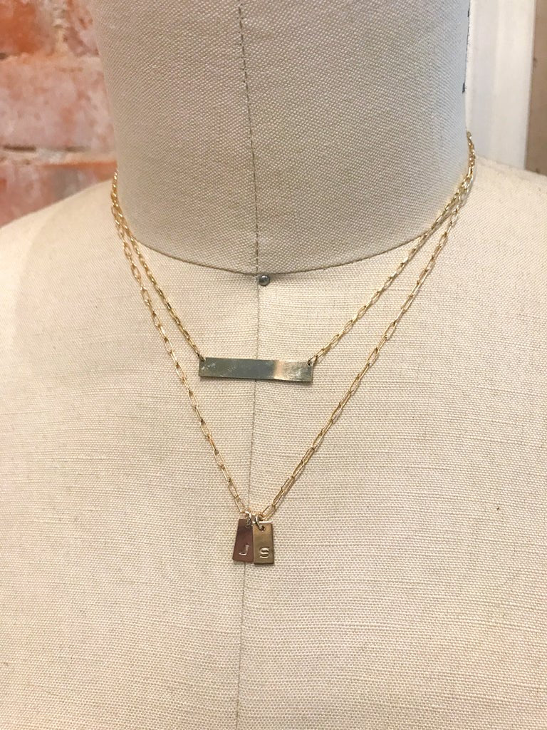 Dainty Tag Necklace - Peterson MADE