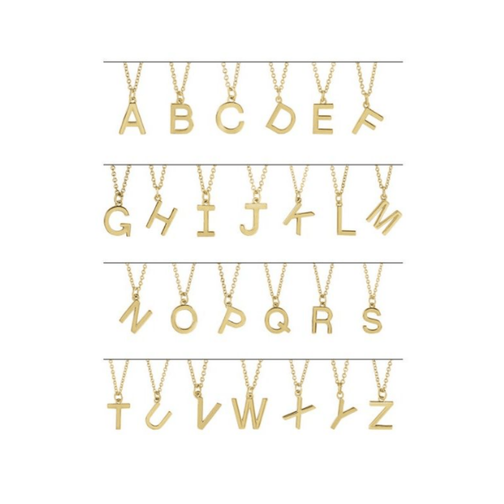 Initial Charm Dangles - Peterson MADE