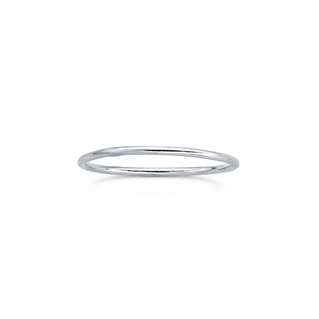 Smooth Round Wire Stacking Ring - Peterson MADE