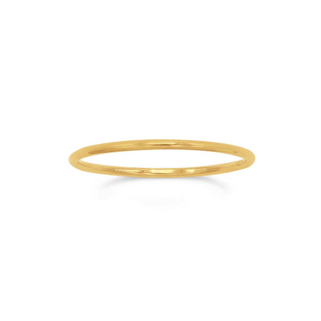 Smooth Round Wire Stacking Ring - Peterson MADE