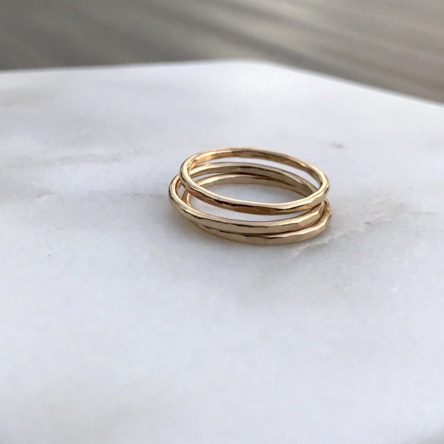 Strand(s) of Gold - Single 14k Stacker - Peterson MADE