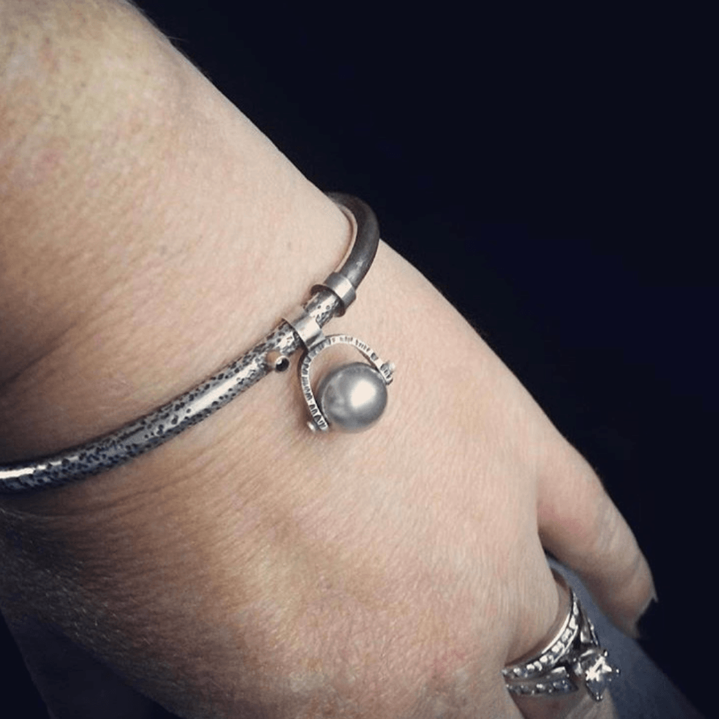 Strata Pearl Drop Bracelet - Peterson MADE