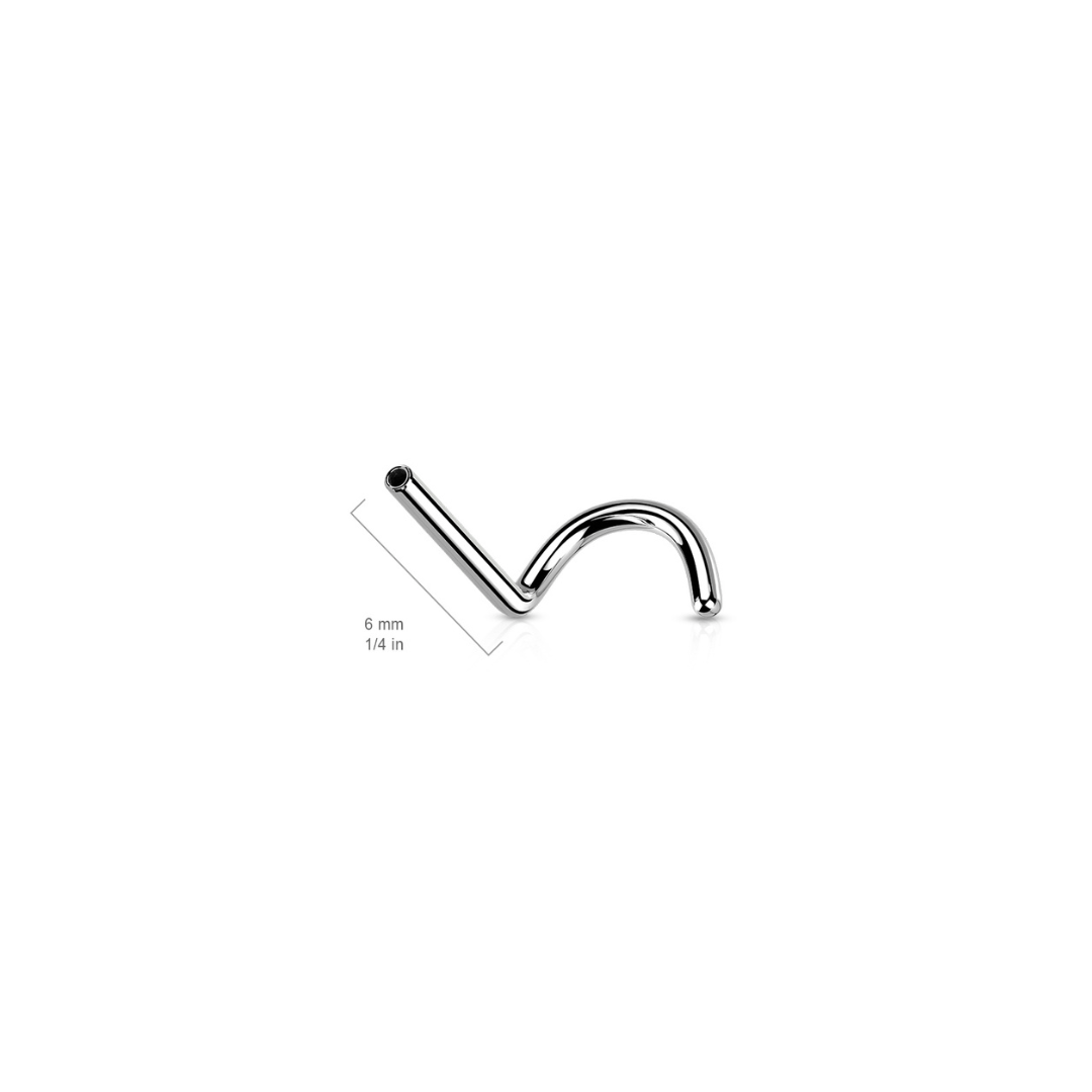 Titanium Threadless Nose Screw Post - Peterson MADE