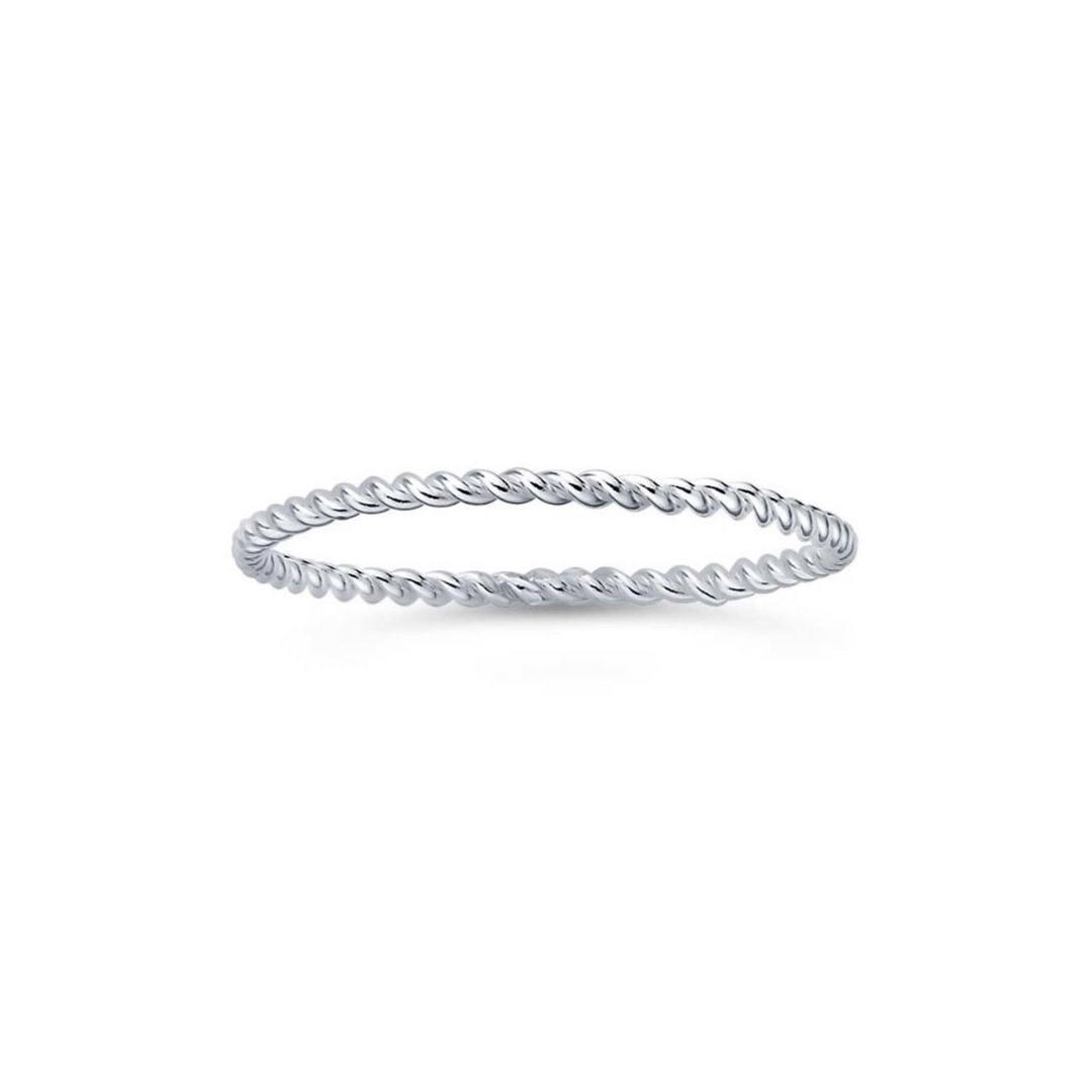 Twisted Stacking Ring - Peterson MADE