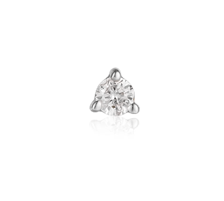 Diamond Solitaire Piercing Earring- Peterson MADE